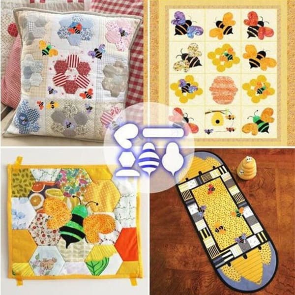 Quiltskabelonsæt Patchwork linealsæt 6INCH 6INCH 6inch