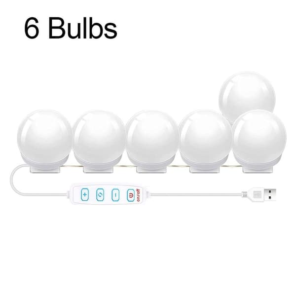 Makeup Lights Vanity Lights 6 BULBS 6 BULBS 6 Bulbs