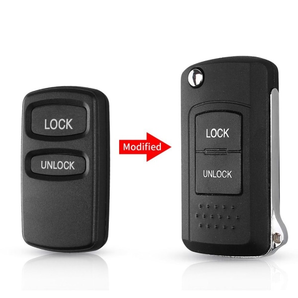 Remote Key Shell Case Fob Case HØJRE KLING HØJRE KLING Right Blade