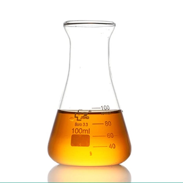 Glas Erlenmeyer kolv tung vägg kolv Borosilikat glas kolv