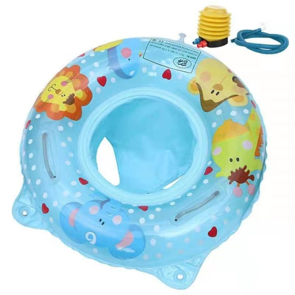 Baby Simring Ring Uppblåsbar Float Seat BLÅ blue
