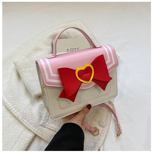 Kawaii Messenger Bag Chain Bags ROSA pink