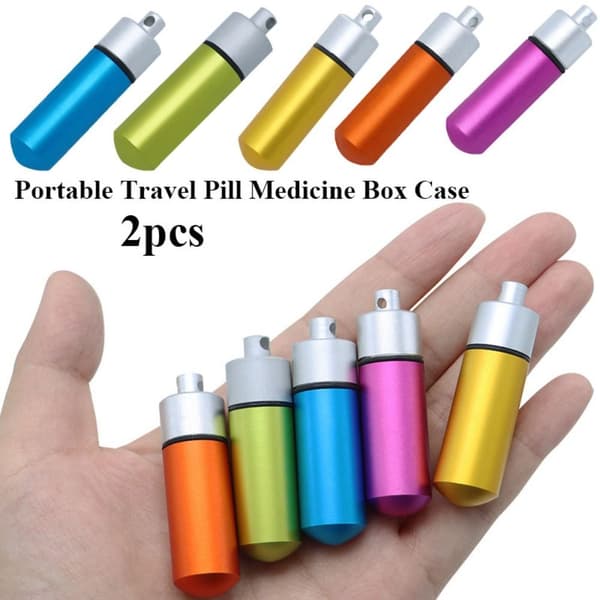 2st Case Pillmedicinlåda GRÖN Green