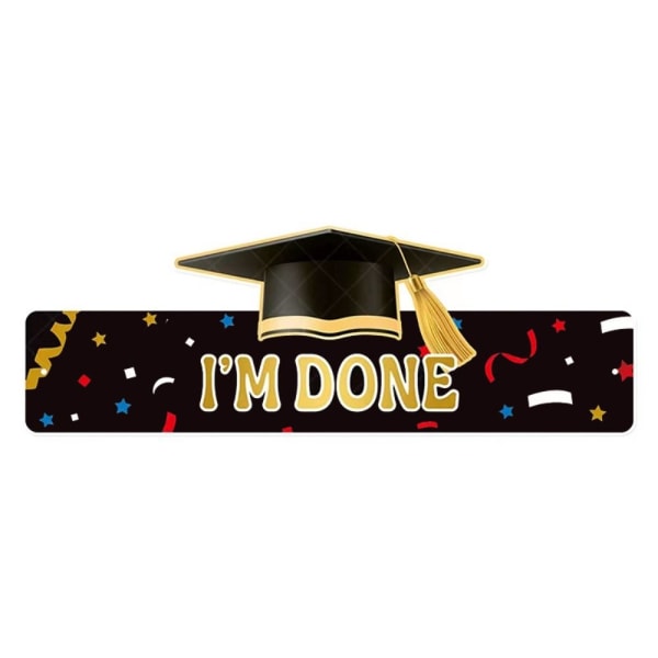 9kpl Graduation Paper Hat Mortarboard Cap BB B