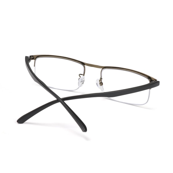 Anti blåt lys læsebriller Progressive Presbyopic bronze Strength 3.00
