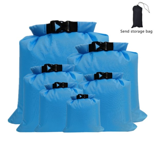 6stk Dry Bags Vandtæt taske BLUE SKY blue sky