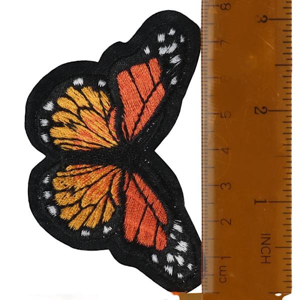 perhonen applikaatiot Butterfly Patches kirjailtu perhonen