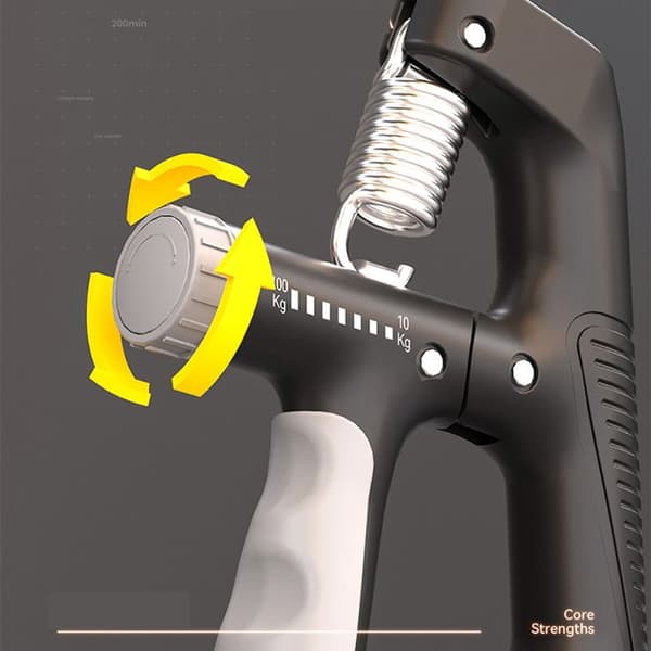 Hand Grip Strengthener Strength Expander SORT Black
