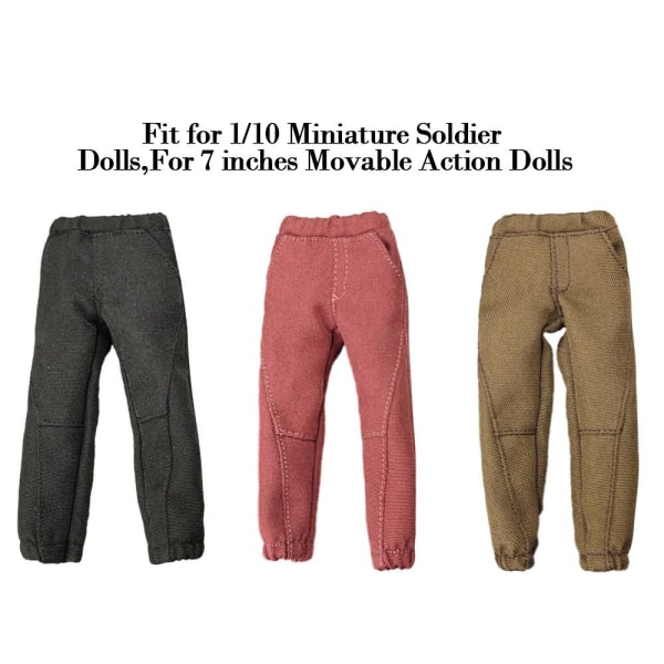 1/10 Miniatyrkläder Soldat Casual RÖD Red