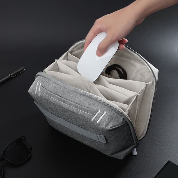 Digitala förvaringsväskor Elektronisk organizer SVART Black