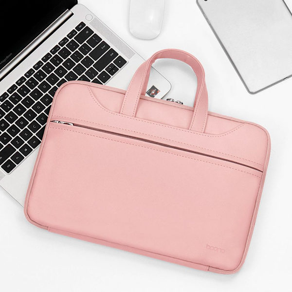 13 14 15,6 tums handväska för bärbar dator Notebook-fodral Pink 13-14 inch