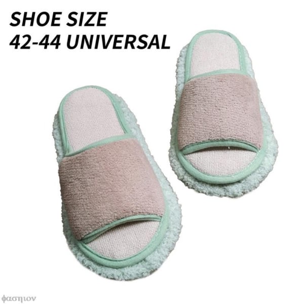 Mikrofibermopp Slipper Mopping Skor KHAKI L khaki L