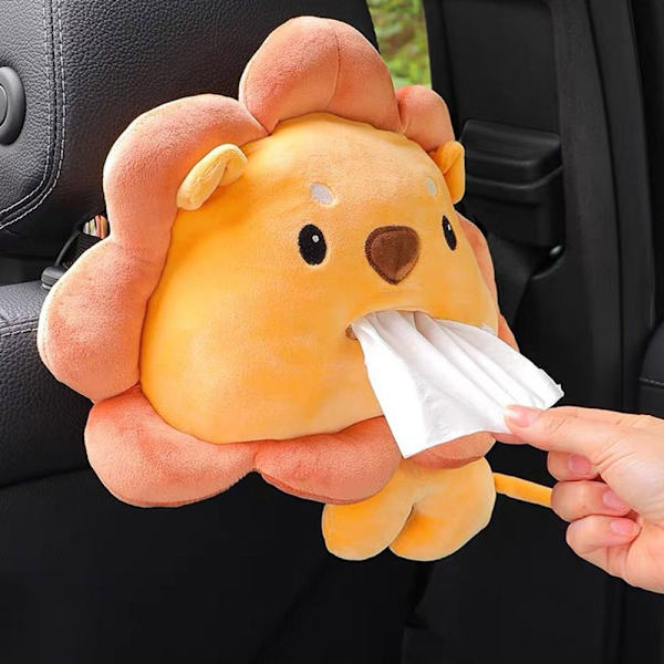 Bilmonterad Mjukpapper Lådor Djur Bil Papper Lådor PIGLET PIGLET Piglet