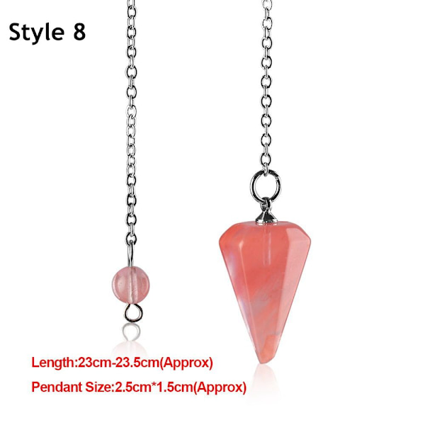 Pendelbrett av tre Skive Trebunn STIL 1-SORT 15CM Style 1-Black 15cm