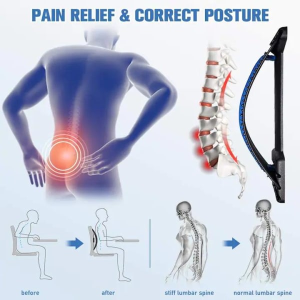Pro Back Stretcher-Back støtte for rygg