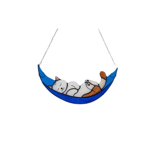 Mooncat Window Pendant Vindusdekorasjon Tilbehør Cat Window