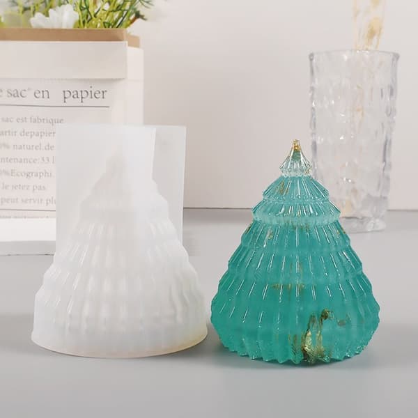 Ljus Silikonform Form Hartsform FORM small
