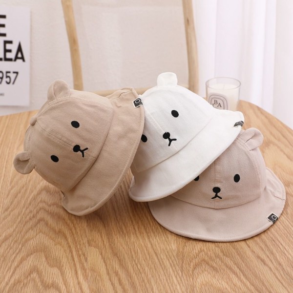 Baby Bucket Hat Solhat LET KAFFE Light Coffee