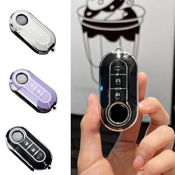 Bilnøglekasse Auto Shell Fob SORT Black
