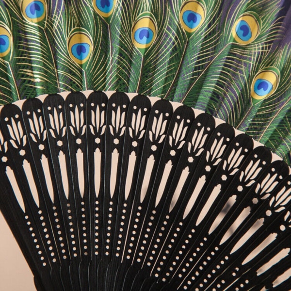 Silk Fan Hand Fan KAFFE coffee