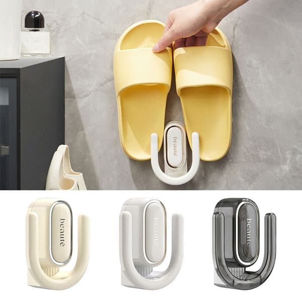 Tøffelholder Tøffel Organizer Stativ HVIT White