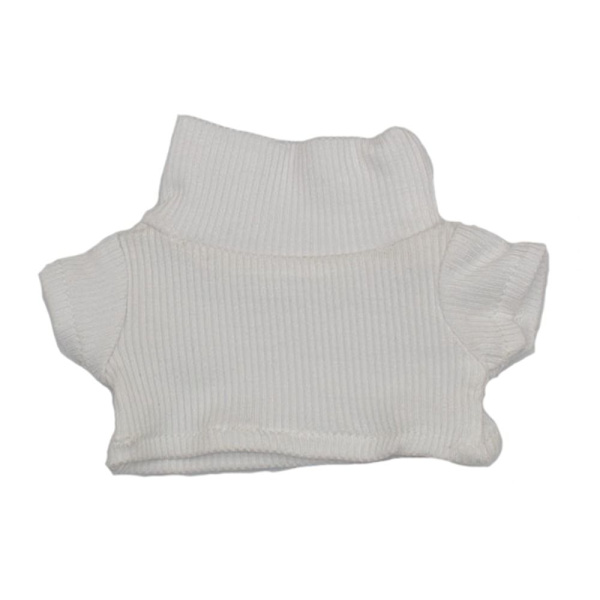 20CM Dockkläder T-shirt med hög krage VIT white