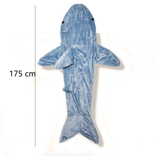 Shark-peitto puettava peitto Shark-makuupussi 37e8 | Fyndiq