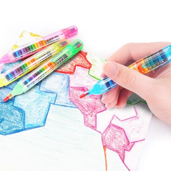 Voksblyant Farvet Crayon 1PC-RANDOM 1PC-RANDOM 1PC-Random