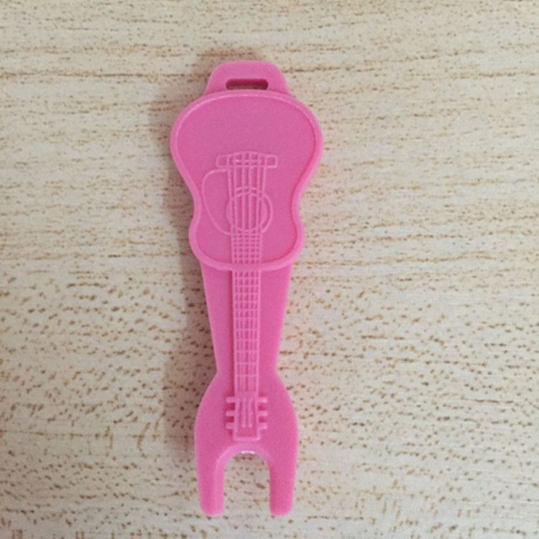 20 Stk Guitar String Picker Fixing Syl Remover BLÅ blue