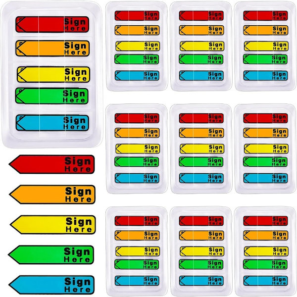 Logg her Tabs Index Tabs 10 Pack