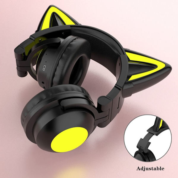 Trådlösa headset Musik Bluetooth BLÅ blue