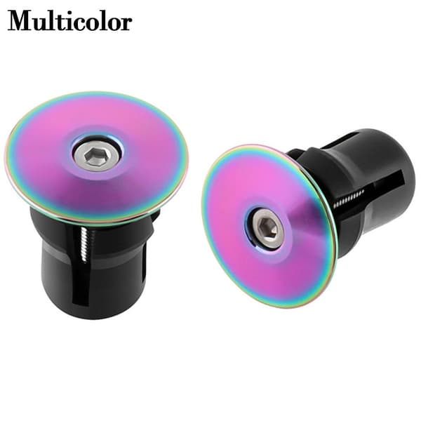 2stk Endeplugger Lås Håndtak Styreplugg MULTICOLOR Multicolor