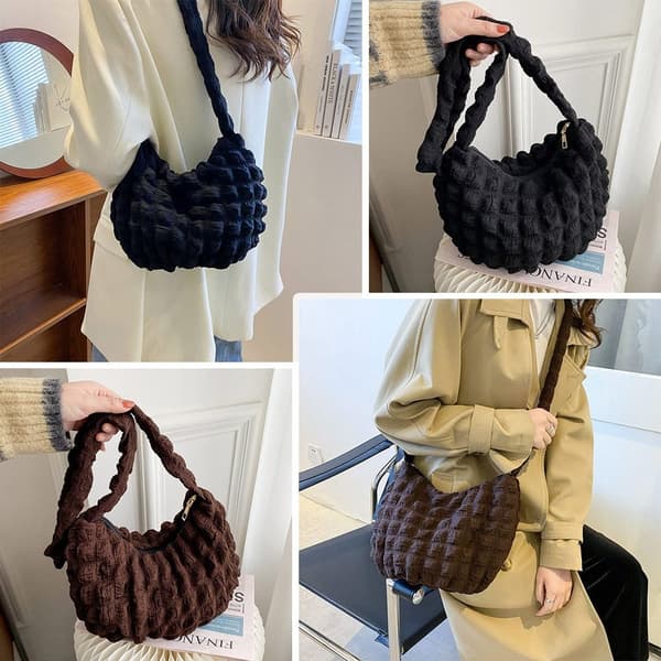 Crossbody Axelväskor Handväskor BRUN brown