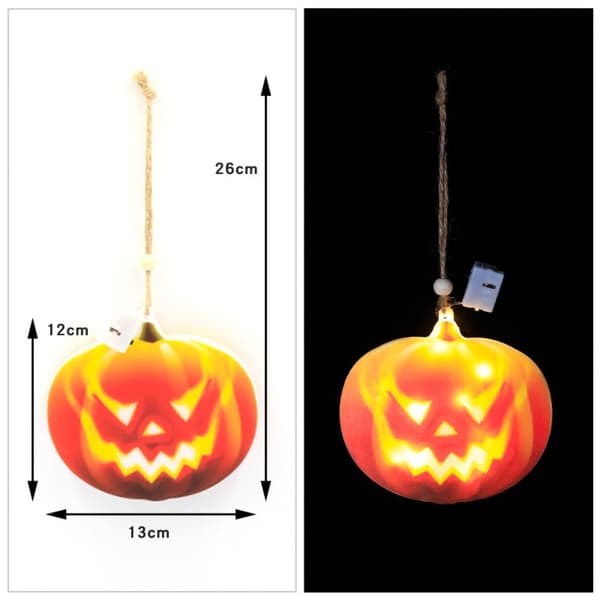 Pumpkin Light Evil LED-strenglys C C C