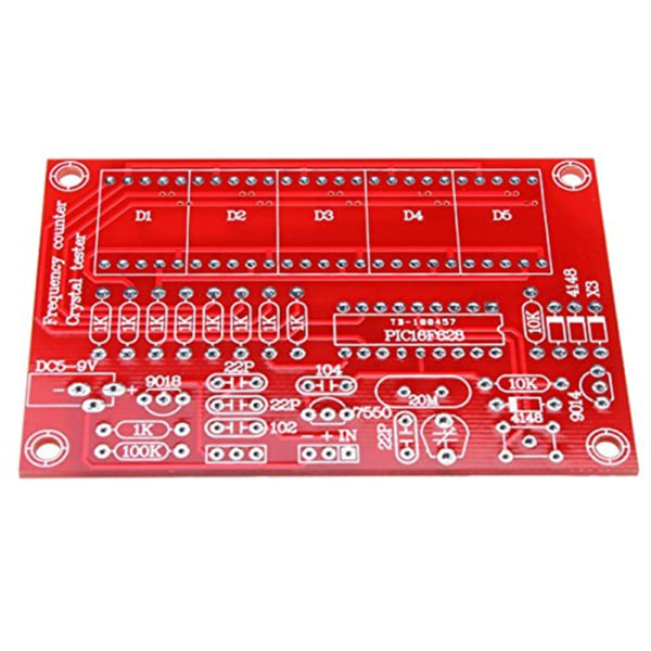 Frekvenstæller Krystal Oscillator Meter Tester Kit