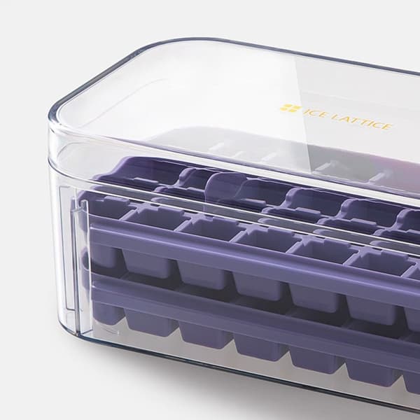 Ice Cube Bakke Ice Cube Maker Form PINK 64 GRIDS 64 GRIDS Pink 64 Grids-64 Grids