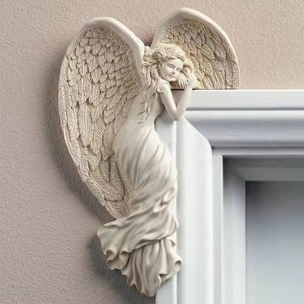 Angel Resin Desktop Decoration Angel Girl Desktop Decoration left