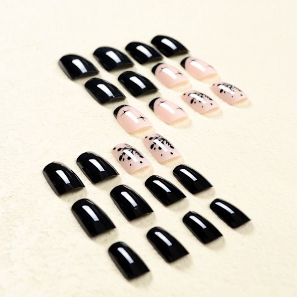 Christmas French Fake Nails False Nail Press on Nails