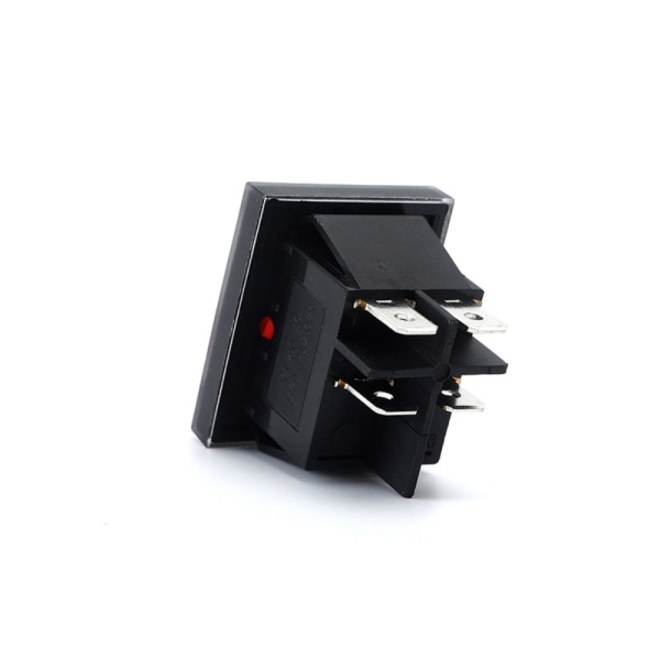 2 stk Ship Type Switch 4 Pin DPST knap On/Off vippekontakt