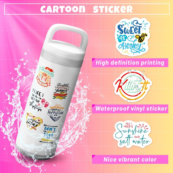 Citat Stickers Motivational Stickers Stickers Dekaler