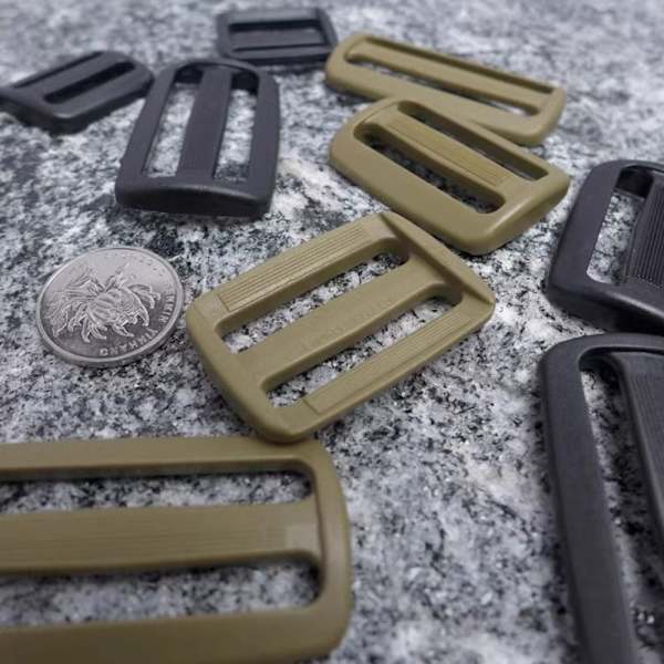 5st Tri Glide Slider Ladder Lock Spännen ARMY GREEN 2MM Army Green 2mm