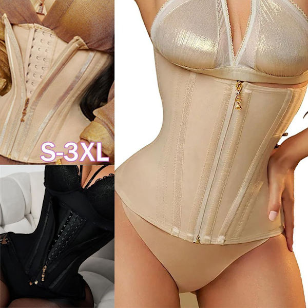 Body Shaper Tank Top Magekontroll Midje Shaper BEIGE L Beige L