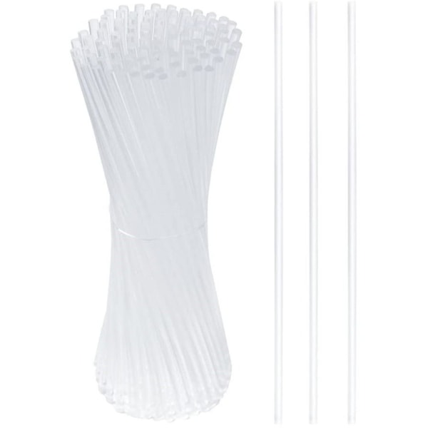 100 STK Lollipops Sticks Godterirørestang LENGDE 127MM LENGDE lenth 127mm