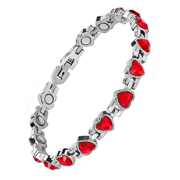 Magneettiset rannerenkaat Menopause Reliving Rannekoru PUNAINEN red