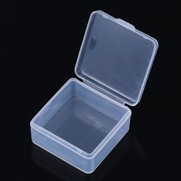 Små förvaringsboxpärlor Behållare 4X4X2.8CM 4x4x2.8cm