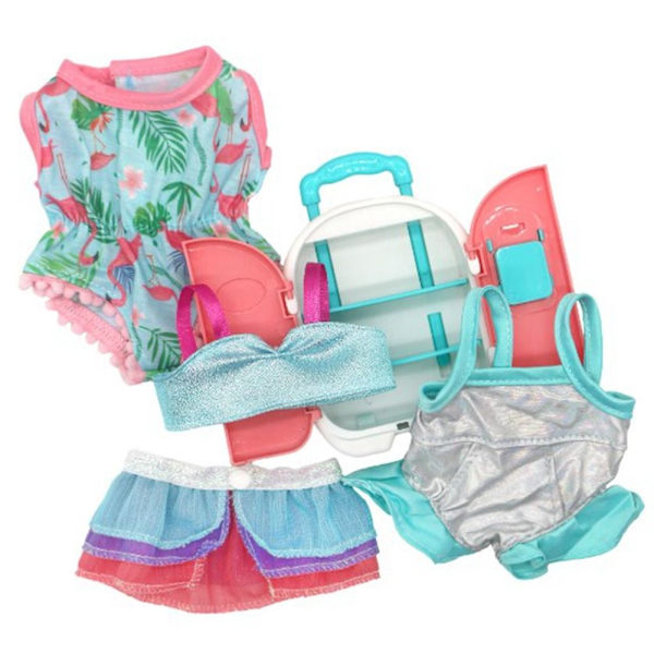 Dockresväska Dockans Bagage ROSA Pink