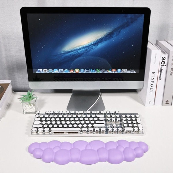 Wrist Guard Mouse Pad Tastatur Pad HVID STYLE 2 STYLE 2 White Style 2-Style 2