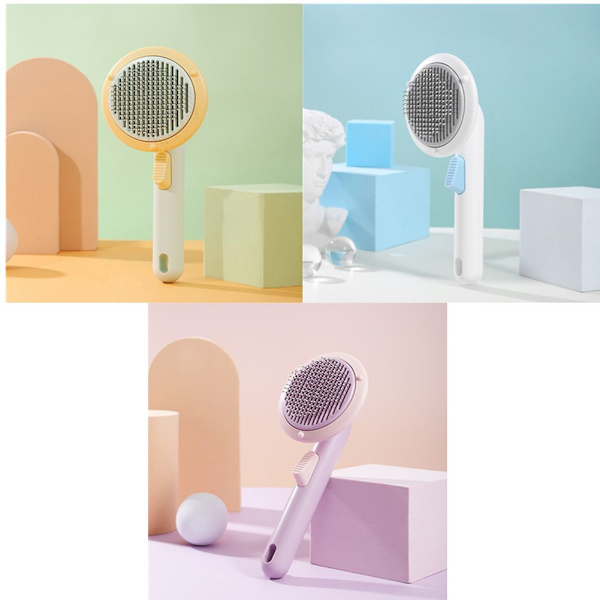 Dog Comb Pumpa Pet Brush LILA purple