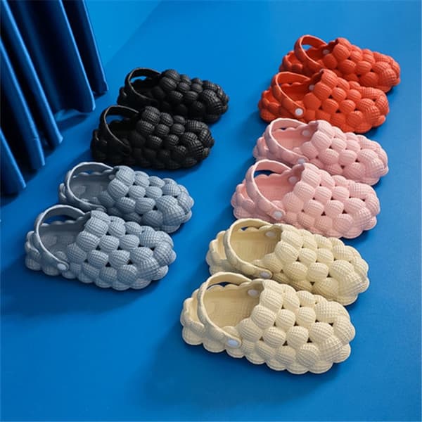 Massage Bubble Slides Hjemmesko Non SPA SPA Hjemmesko GRÅ 40-41 Grey 40-41