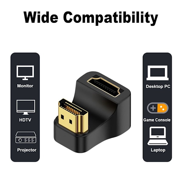 HDMI-kompatibel 2.1-konverter-utvidelsesadapter A8K-16 A8K-16 A8K-16